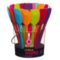 Colourworks Silicone Mini Scraper Colourworks Silicone Mini Scraper